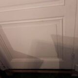 Haussmannian door 83x220 with old glazed transom frame 102x300 chassis