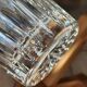 Vintage hand-cut Bohemian crystal vase