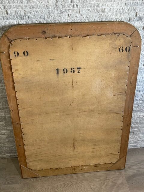 Old wooden mirror 1900