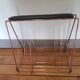 Brass and skai vinyl holder