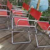 Lots of vintage chairs from "Director" foldable