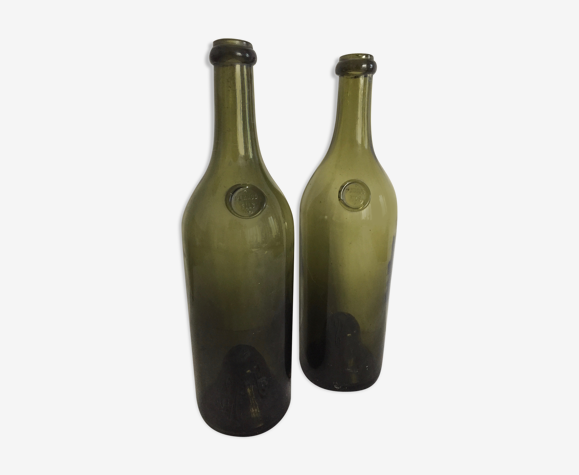Paire d'anciennes bouteilles Pernod Fils | Selency