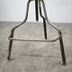 1940s Czechoslovak Industrial Height Adjustable Swivel Workshop Chair