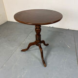 Antique Mahogany Round Circular Tilt Top Centre Table