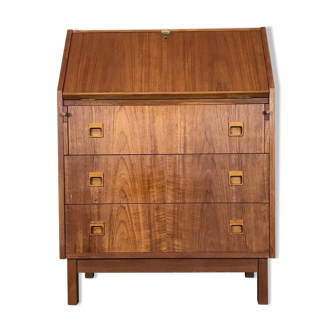 60s 70s teak secretary