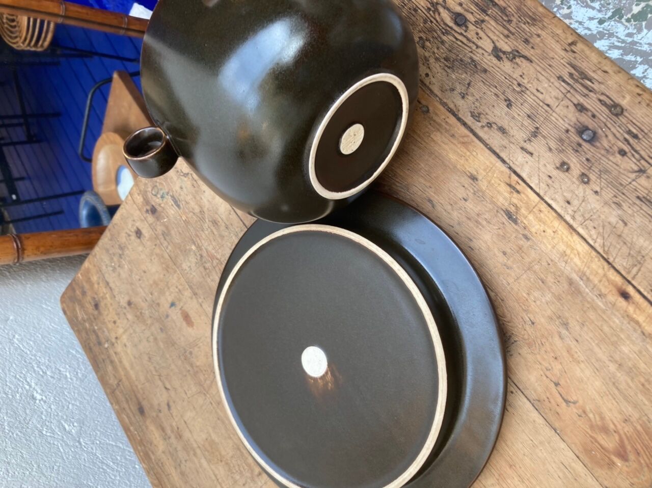 Rosenthal service in brown porcelain