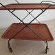 Mid-century modern, teak bar, Paul Nagel, Sweden, 1960s.