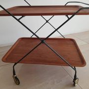 Mid-century modern, teak bar, Paul Nagel, Sweden, 1960s.