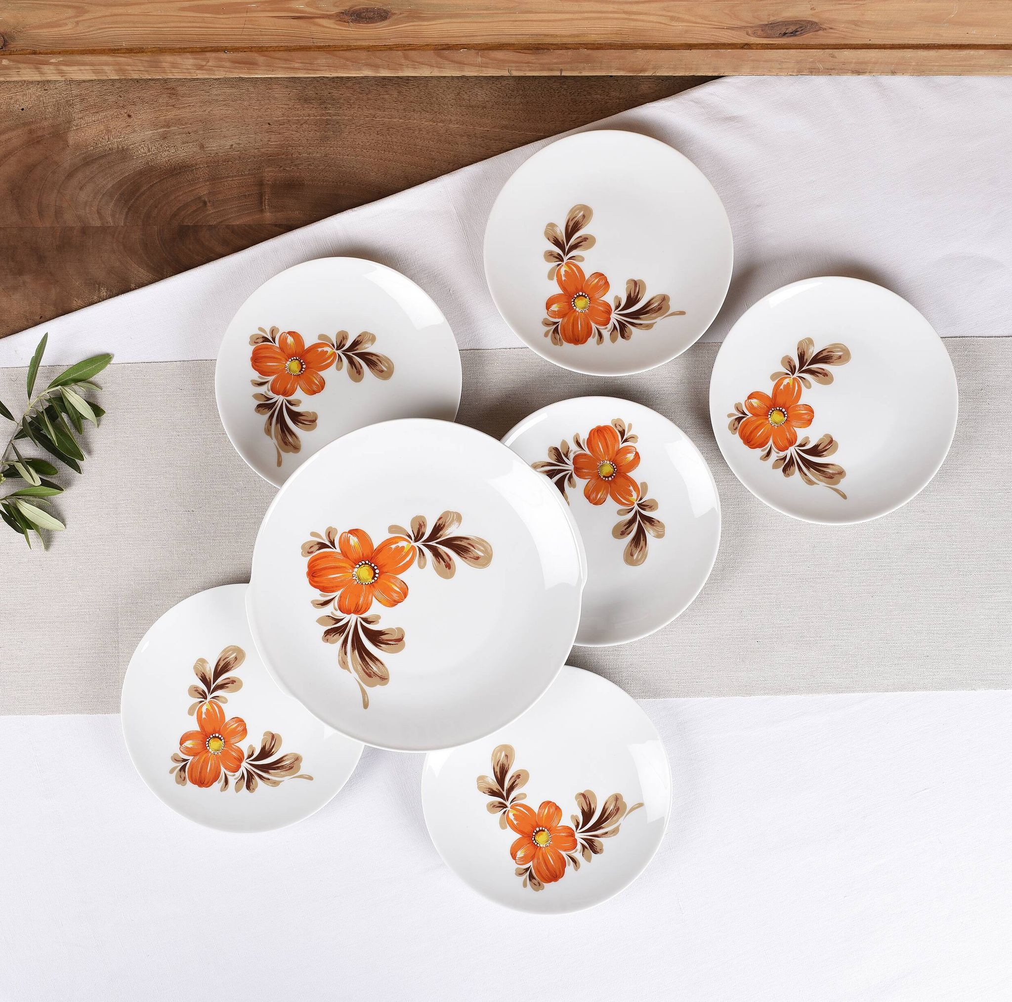 Assiettes vintage en porcelaine Bavaria