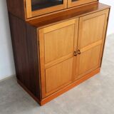 vintage wall cabinet | display cabinet | C. Hvidt