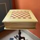 Sycamore and mahogany chess game box