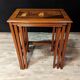 Asian Marquetry Nesting Tables