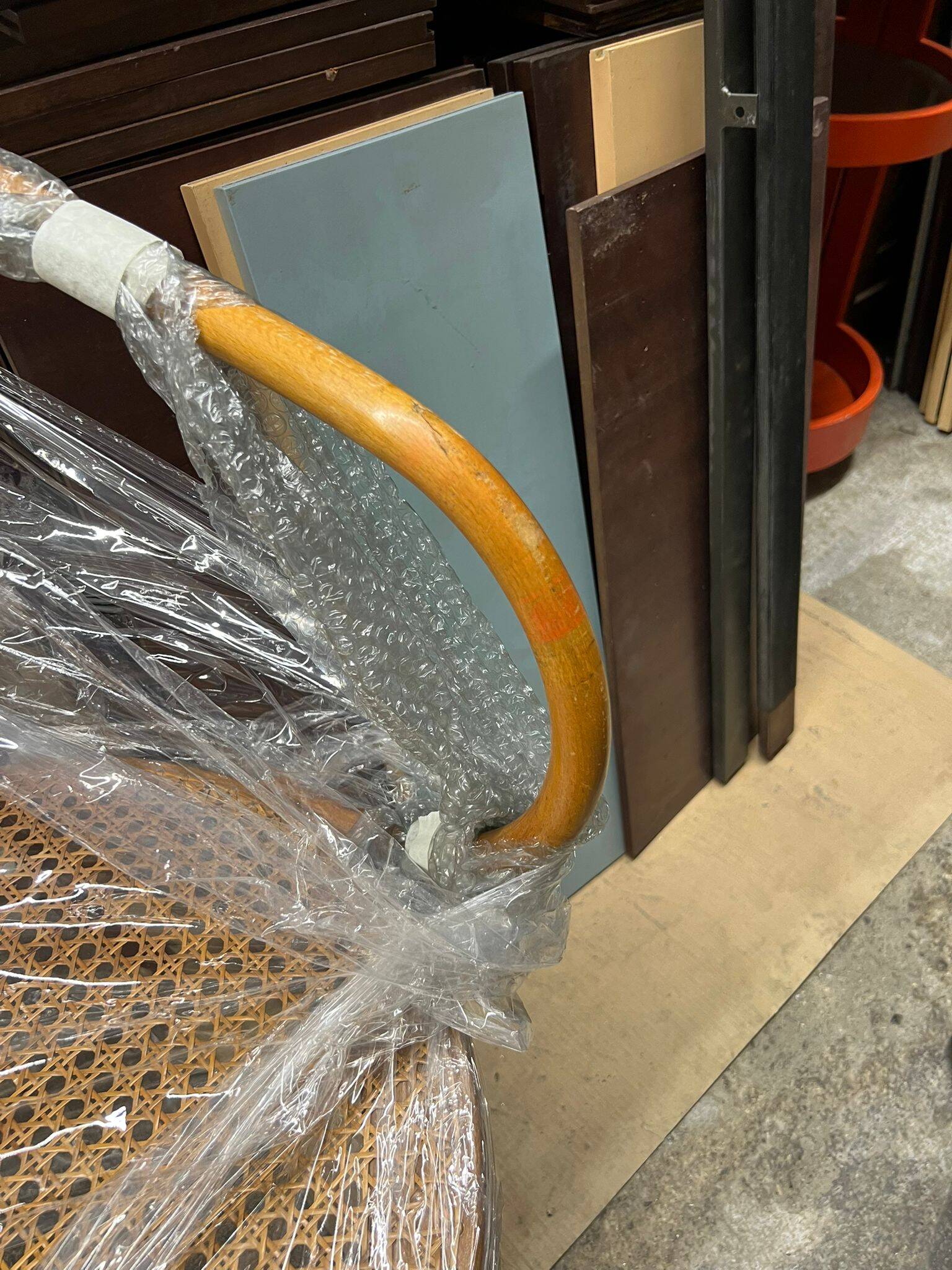 Pair of armchairs model 209 attributed to Thonet, 1970