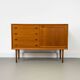 Buffet danois en teck par HW Klein pour Bramin, années 1960