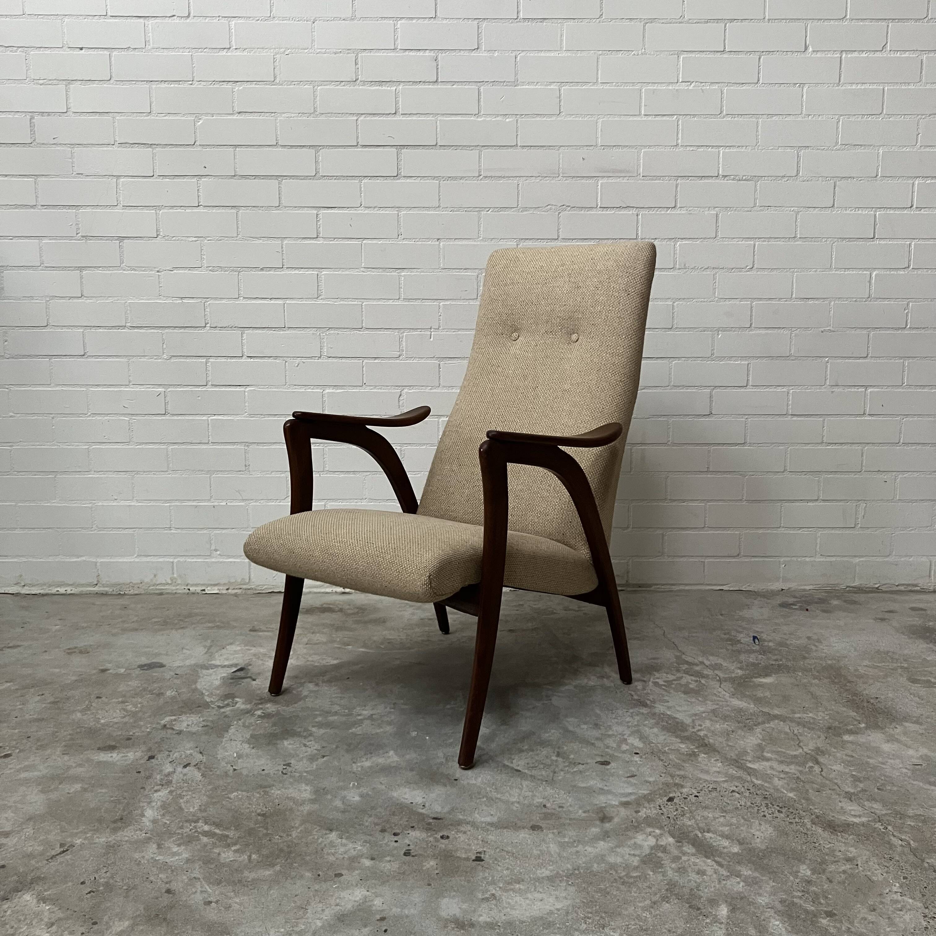Fauteuil vintage en teck