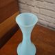 Vintage sky blue opaline vase