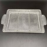 Serving dish and glass compartmentalized presentation
