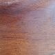 Solid teak top