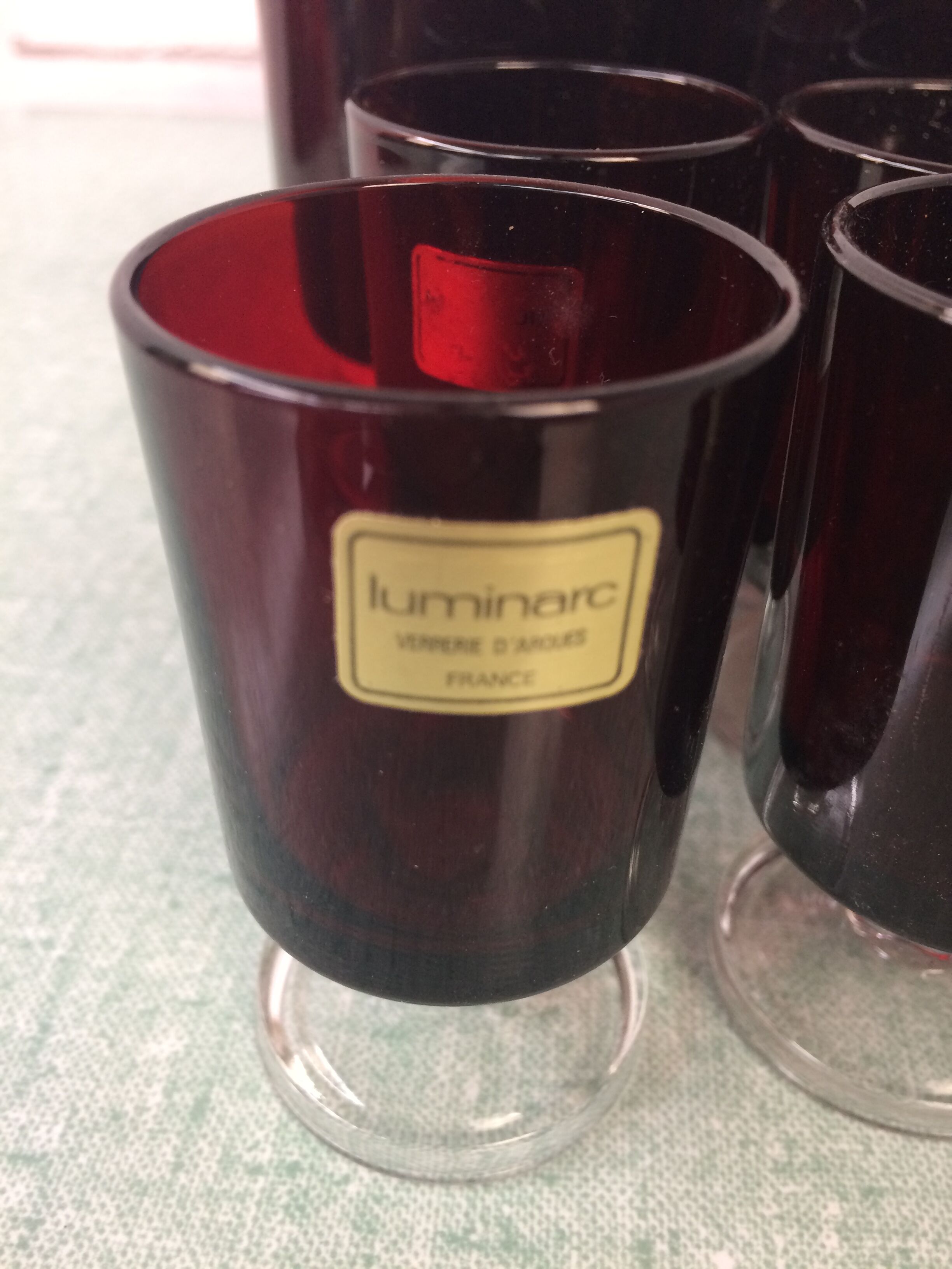 Lot de 24 verres Luminarc modèle Suède n°4