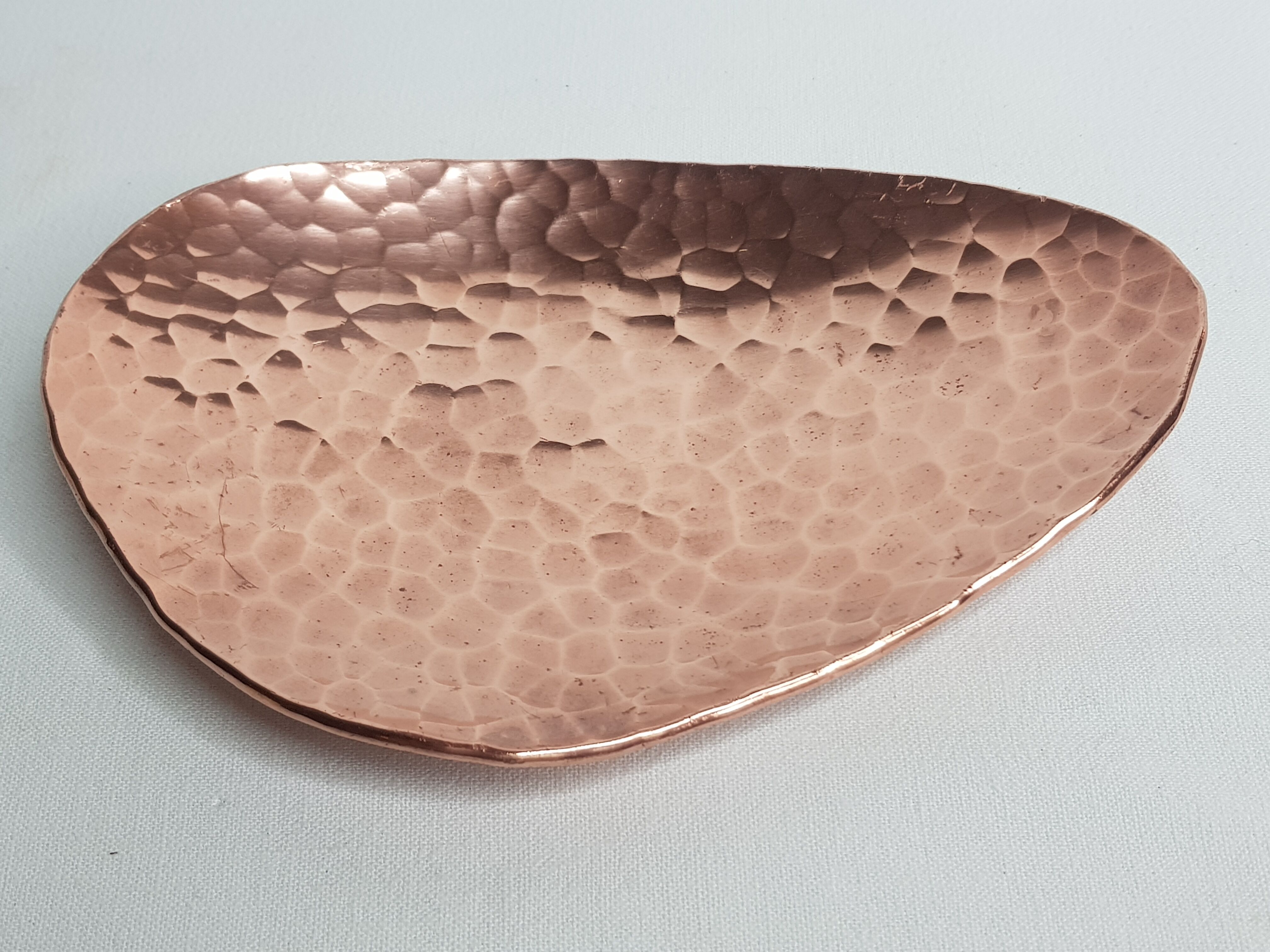 Modernist copper vacuum pouch