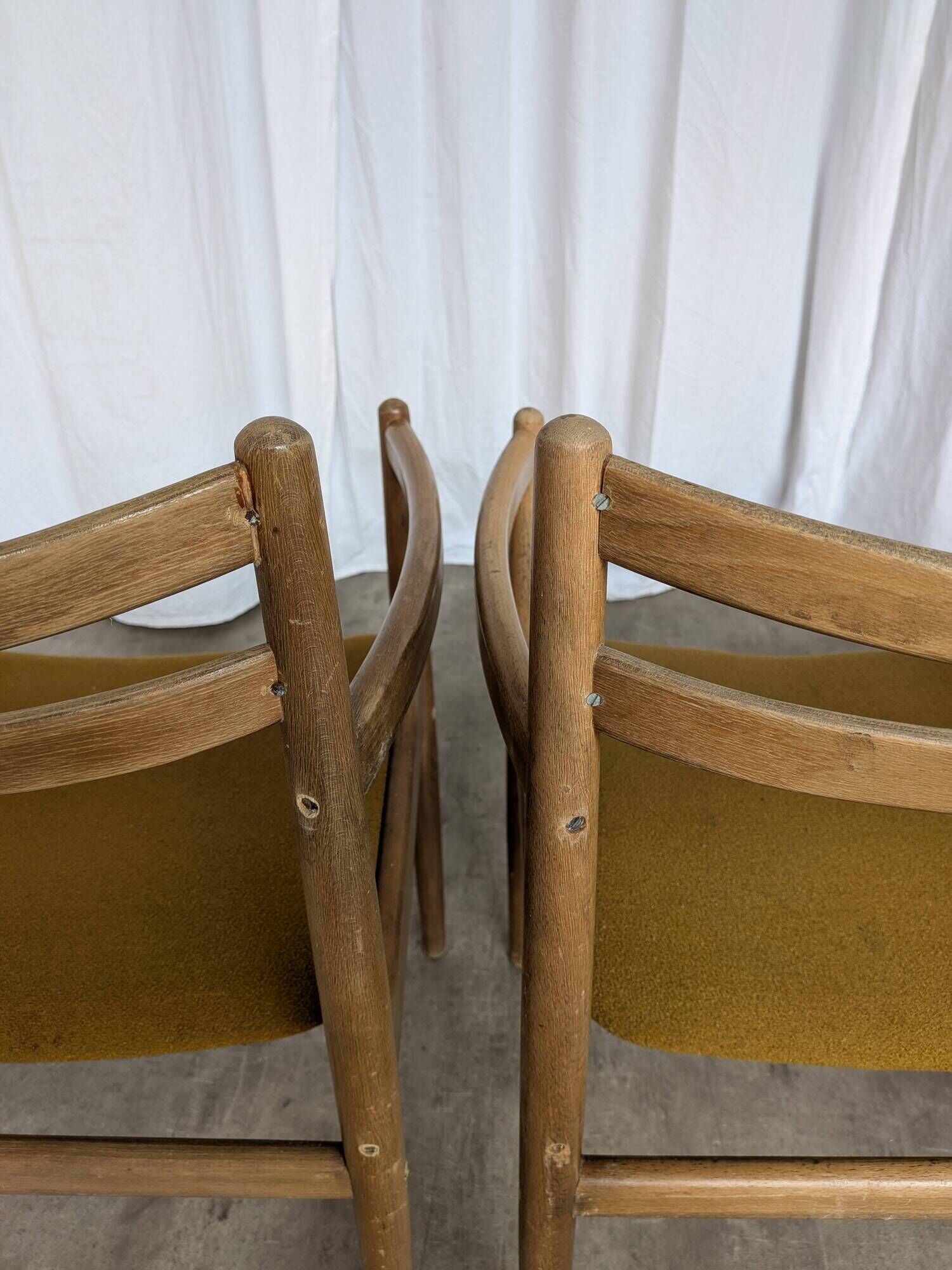 Set of 4 Yugoslav STOL Kamnik Armchairs /Vintage Mid Century Dining Chair
