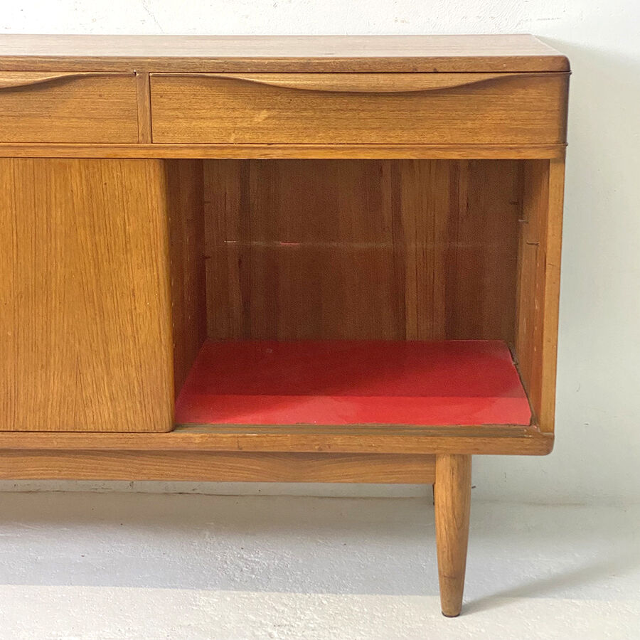 Scandinavian design row Johannes Andersen for Bramin vintage 60's