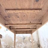 1950 pine farmhouse table 2m