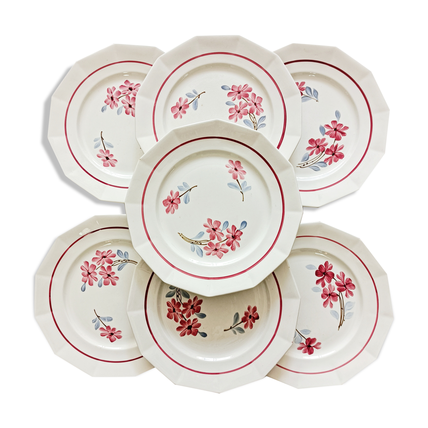 7 flat plates St-Amand Ceranord