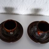 Set of 2 Vallauris egg cups