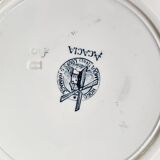 Set of 6 flat plates Moulin des Loups