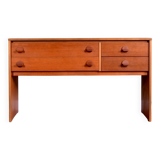 Vintage Midcentury 'Stag' Teak Console Table / Dressing Table /Drawers/ Sid