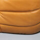 Ensemble Togo en cuir cognac de Ligne Roset de 2010 conçu par Michel Ducaroy.