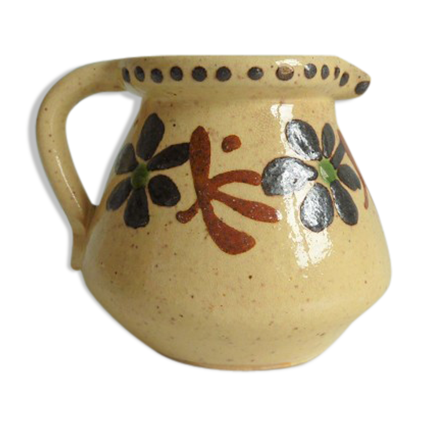 Ancient ceramic milk pot