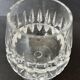 Deux verres à alcool en cristal