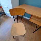 Desk and chair
