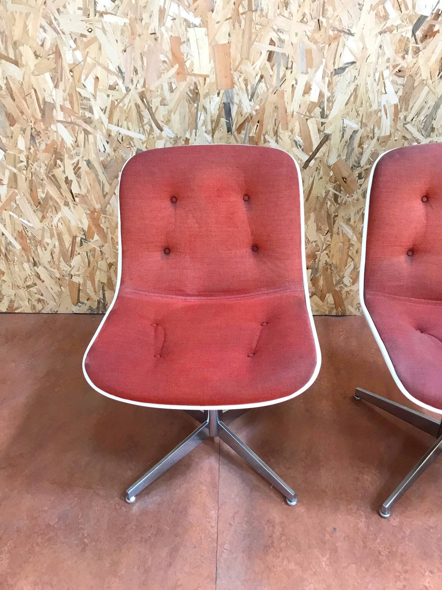 Fauteuils Strafor vintage par Randall Buck années 70