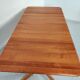 Dining table with teak extensions by Niels Möller, Dänemark 60s/70s