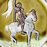 1900 ceramic dish Sarreguemines