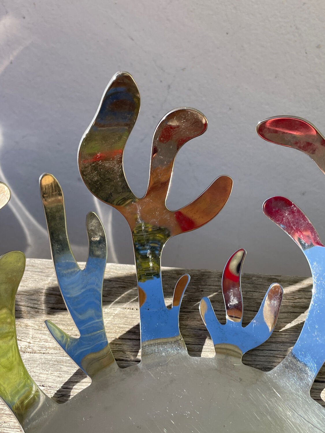 Alessi stainless steel fruit bowl