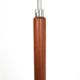 Big mid-century floor lamp / teak / aluminum / Danish modern design / 1960s / 1970s