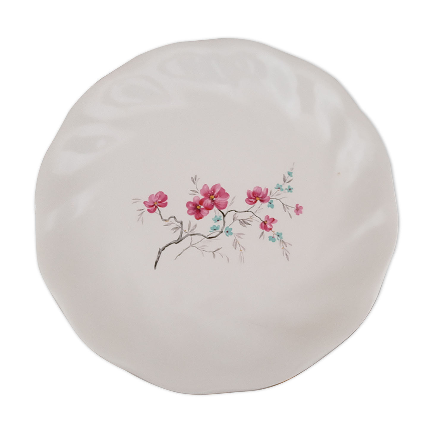 Salins France Polynesia style pie or cake dish