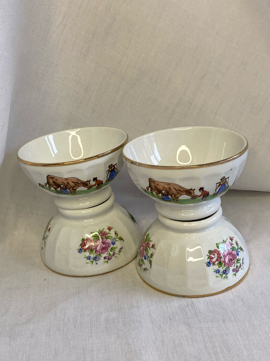 Vintage bowls l'amandinoise