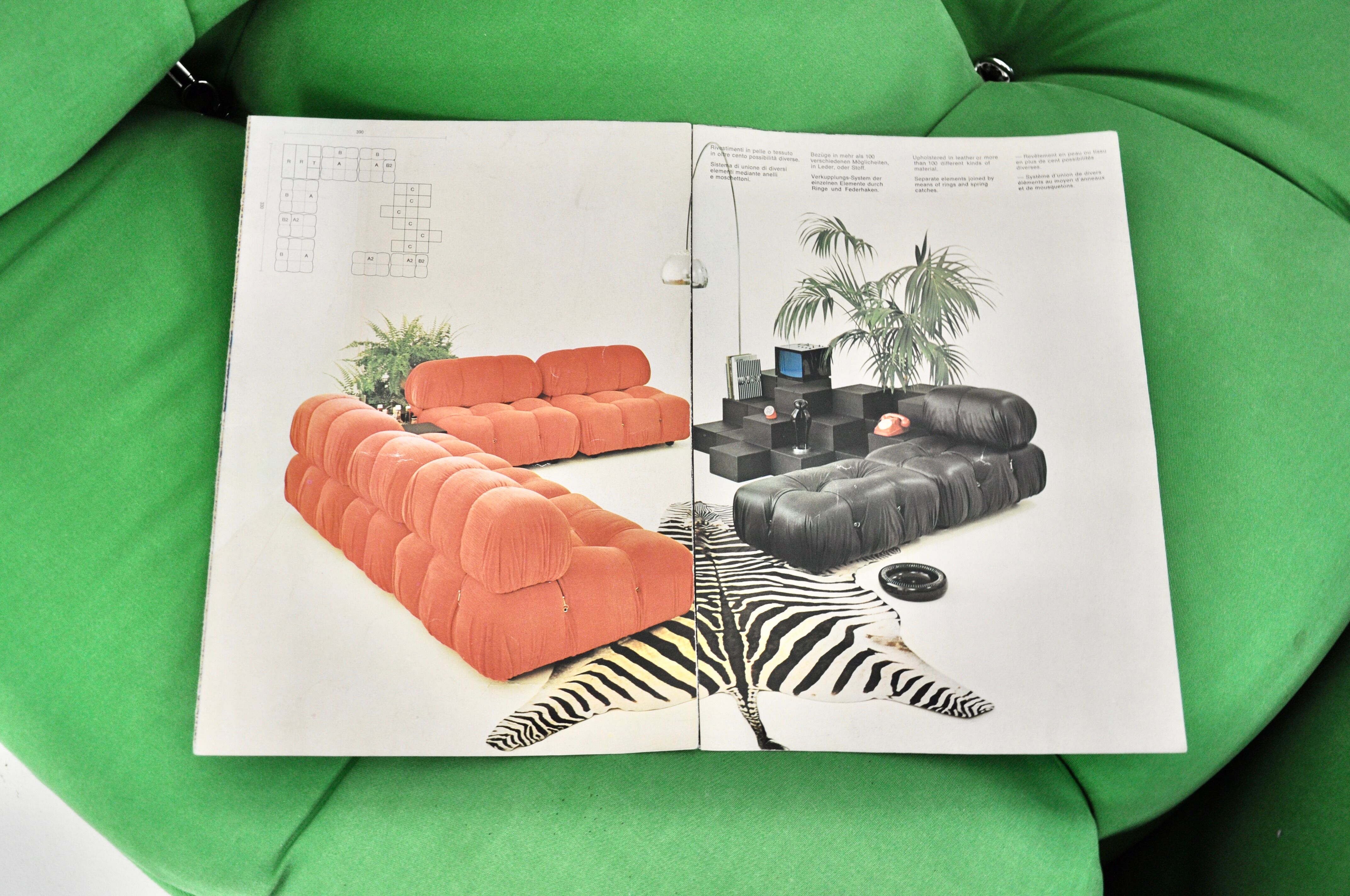 Camaleonda sofa by Mario Bellini for B&B Italia, 1970s