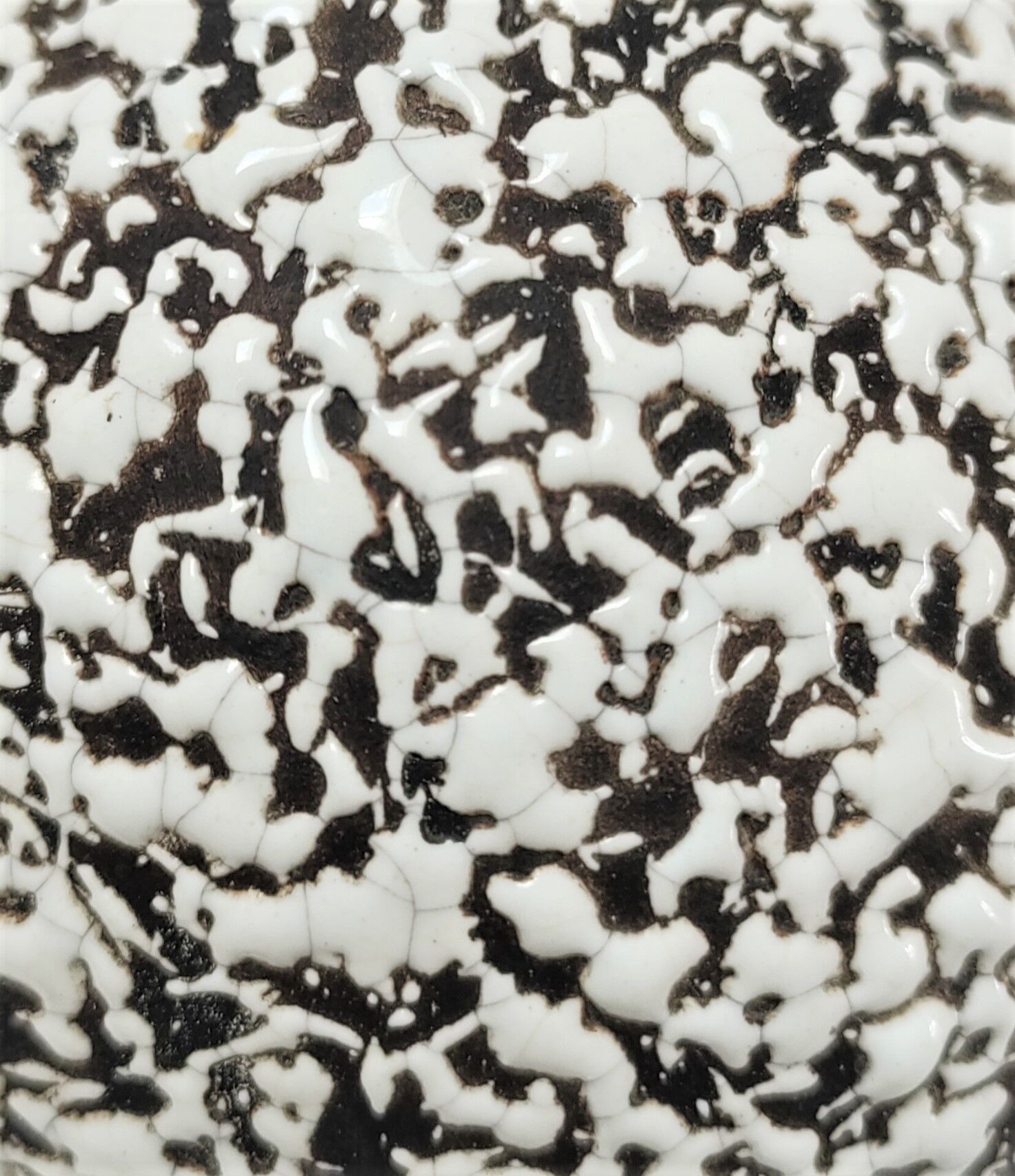 Lamp ceramic ball Art Deco style Besnard 30s