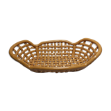 Woven faience basket