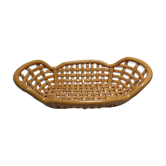 Woven faience basket