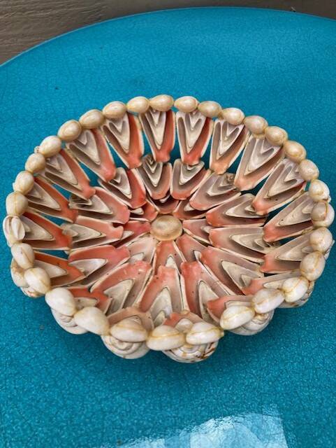 Shell bowl from the 1960s.