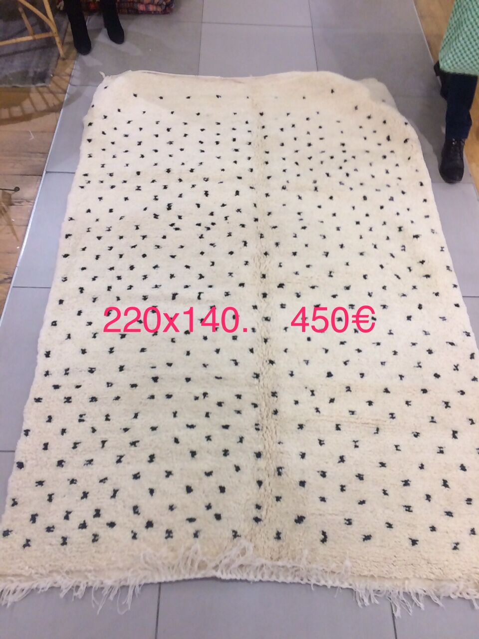 Tapis berbère 140x220cm