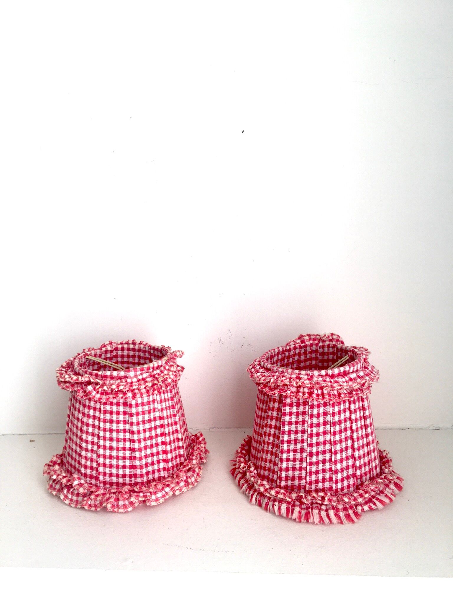 Vintage vichy offal duo, 60s