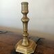 Antique bronze candlestick